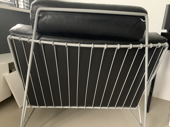 Image 1 of Leolux Volare Fauteuil et pouf