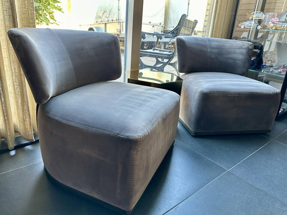 Image 1 of Maxalto Amoenus Soft By Antonio Citterio Fauteuils 2 Stuks