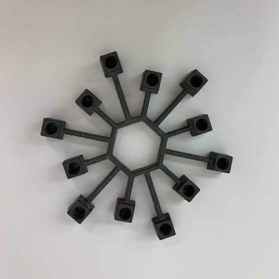 Image 1 of Chandelier vintage en fonte par Jens H. Quistgaard pour Paro, Danemark 1960