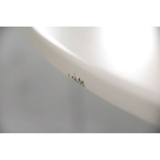 Image 1 of Table ronde scandinave vintage en métal tulipe, 1970