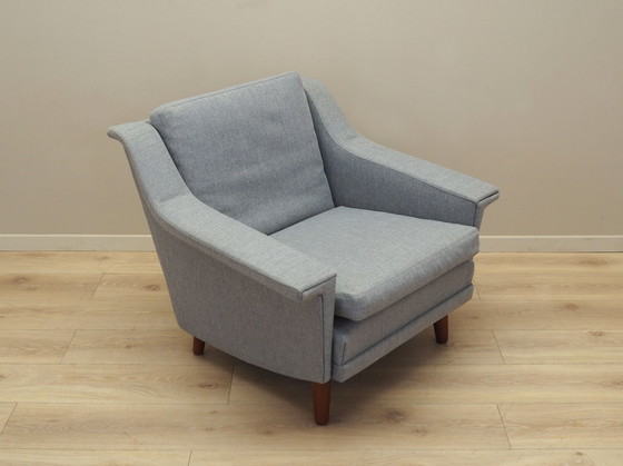 Image 1 of Fauteuil gris, Design danois, 1960S, Production : Danemark