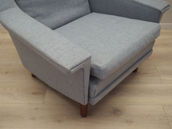 Image 1 of Fauteuil gris, Design danois, 1960S, Production : Danemark