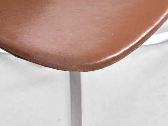 Image 1 of Suite De 4 Chaises Scandinaves Modele Pk9 Édition Originale K. Christiansen