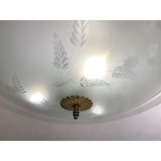 Image 1 of Lampe suspendue vintage moderne