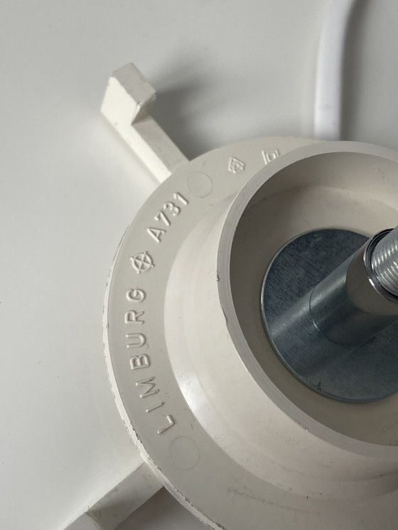 Image 1 of Lampe de table vintage Glashütte Limburg 6018 Mushroom