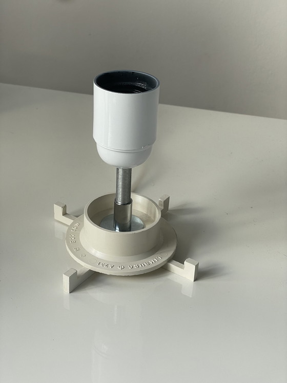 Image 1 of Lampe de table vintage Glashütte Limburg 6018 Mushroom