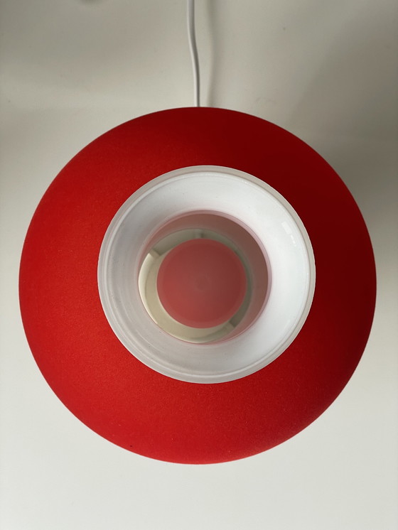 Image 1 of Lampe de table vintage Glashütte Limburg 6018 Mushroom