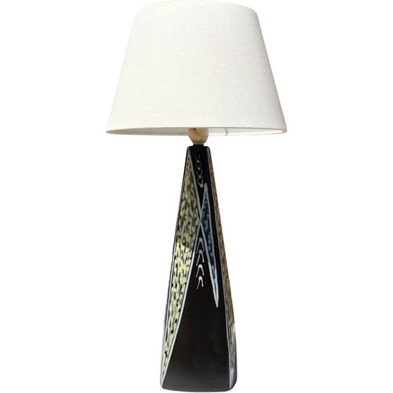Image 1 of Lampe de table vintage Burgundia par Soholm, 1950