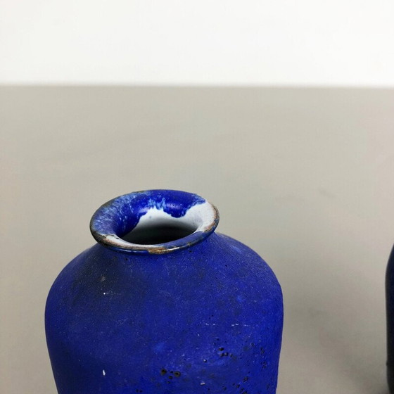Image 1 of Ensemble de 3 vases d'atelier en céramique vintage par Gerhard Liebenthron, Allemagne 1960