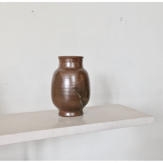 Image 1 of Vase vintage en céramique japonaise par Zobel, 1960