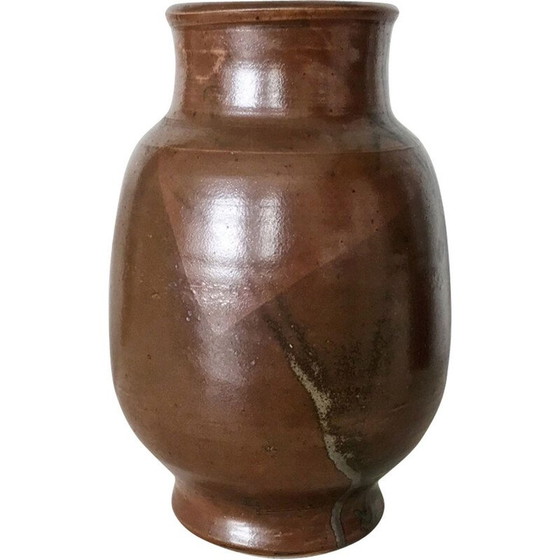 Image 1 of Vase vintage en céramique japonaise par Zobel, 1960