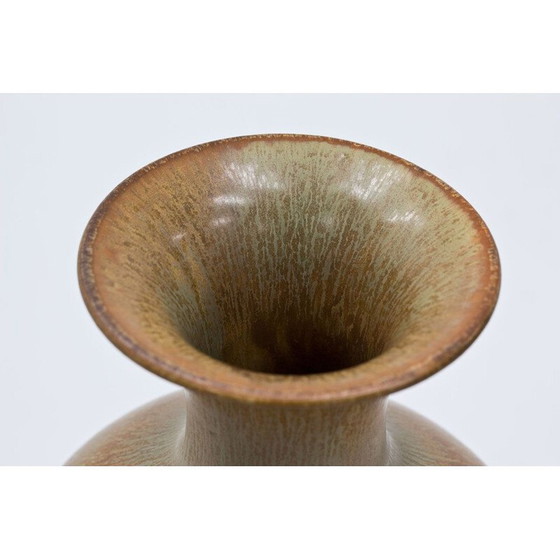 Image 1 of Vase en grès vintage de Gunnar Nylund pour Rörstrand, Suède 1950