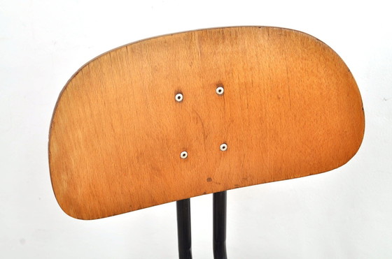 Image 1 of Tabouret de bar vintage en style Bauhaus