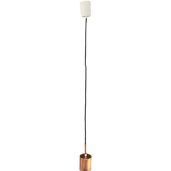 Image 1 of Lampe suspendue vintage par F. Perceny pour Veb Narva Leuchten, Allemagne 1970