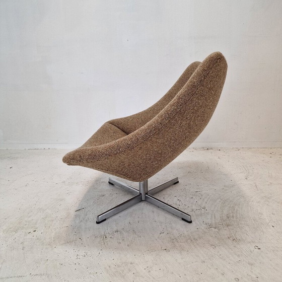 Image 1 of Chaises vintage en laine Oyster par Pierre Paulin pour Artifort, 1965