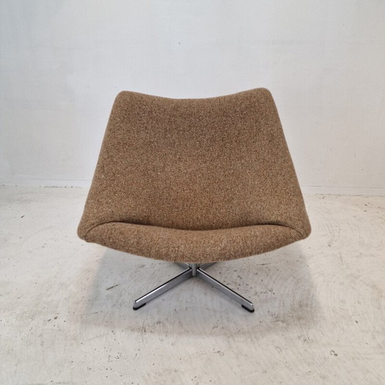 Image 1 of Chaises vintage en laine Oyster par Pierre Paulin pour Artifort, 1965