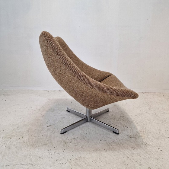 Image 1 of Chaises vintage en laine Oyster par Pierre Paulin pour Artifort, 1965
