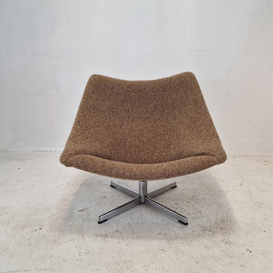 Image 1 of Chaises vintage en laine Oyster par Pierre Paulin pour Artifort, 1965