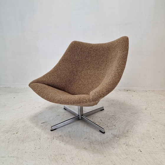 Image 1 of Chaises vintage en laine Oyster par Pierre Paulin pour Artifort, 1965