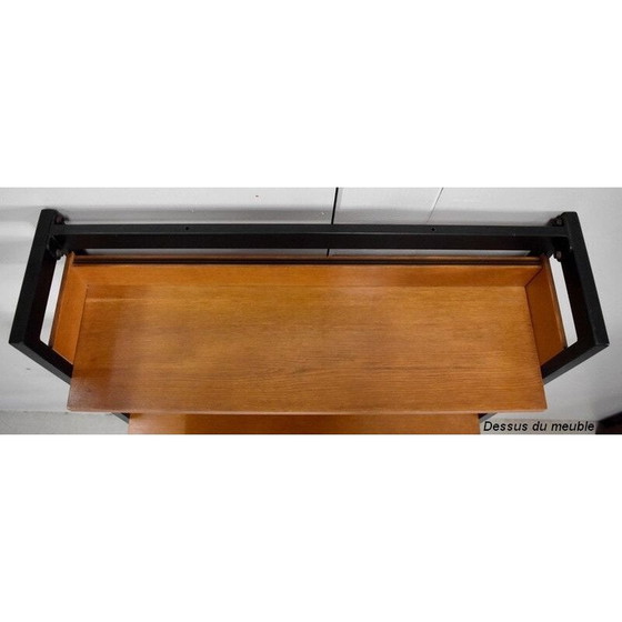 Image 1 of Etagère murale en chêne, 1970