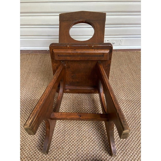 Image 1 of Ensemble de 4 chaises vintage Savoy en bois de chêne