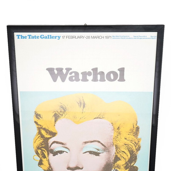 Image 1 of Peinture vintage "Marilyn Monroe" par Andy Warhol, 1971