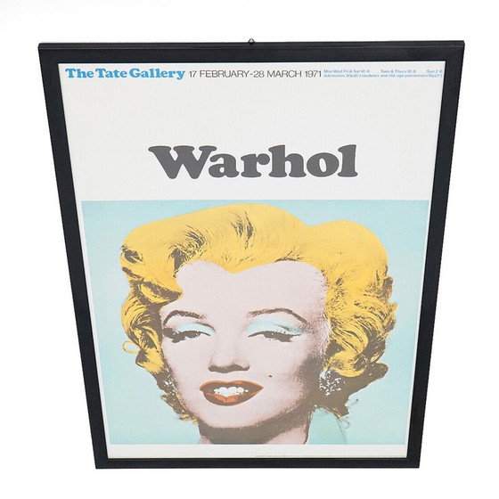 Image 1 of Peinture vintage "Marilyn Monroe" par Andy Warhol, 1971