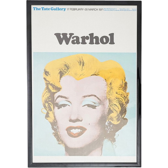 Image 1 of Peinture vintage "Marilyn Monroe" par Andy Warhol, 1971