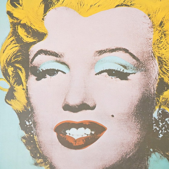 Image 1 of Peinture vintage "Marilyn Monroe" par Andy Warhol, 1971