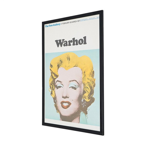 Image 1 of Peinture vintage "Marilyn Monroe" par Andy Warhol, 1971