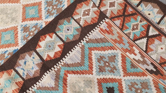 Image 1 of Kilim afghan en laine tissé à la main - 179 X 130 cm - Nouveau