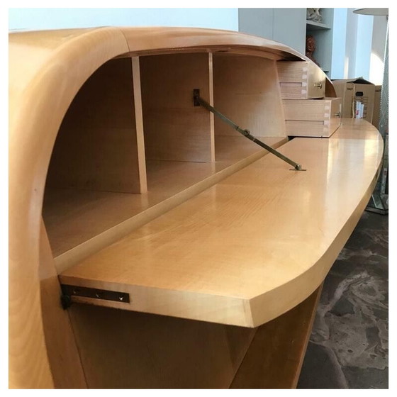 Image 1 of Buffet vintage à 4 portes, pièce unique, 1960