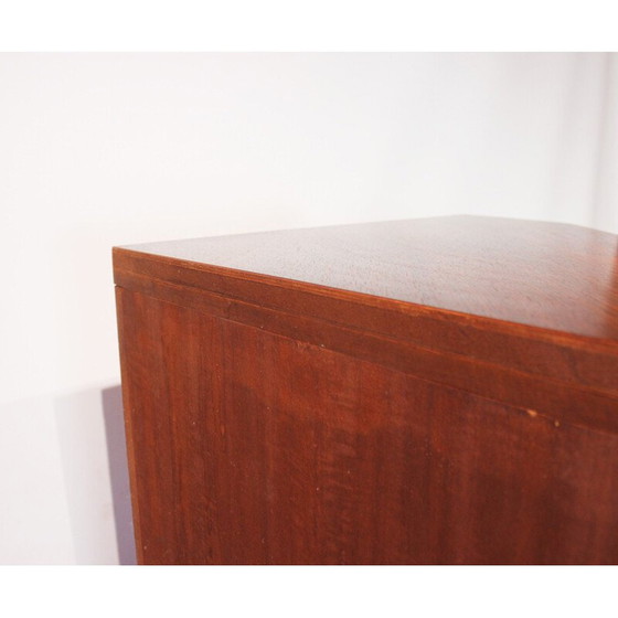 Image 1 of Meuble d'angle vintage avec meuble de bar en bois de rose, Danemark 1960