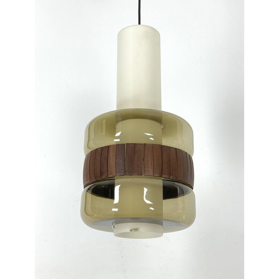 Image 1 of Lampe suspendue vintage par Harvey Guzzini, Italie 1960