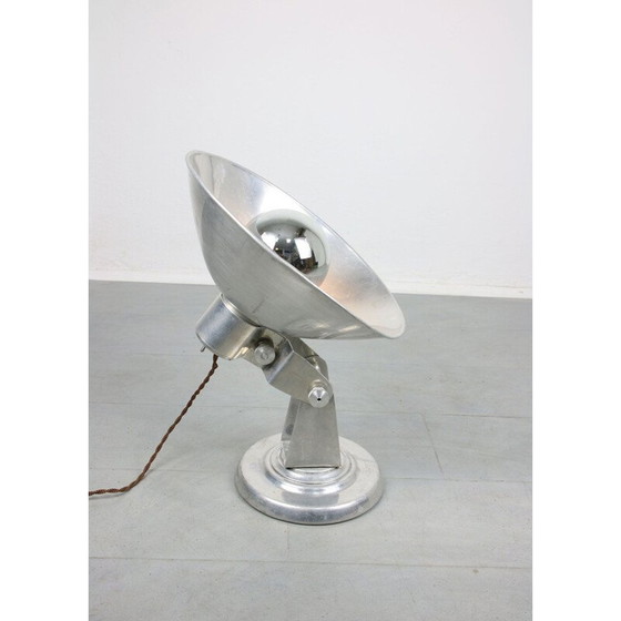 Image 1 of Lampe de table réglable en aluminium, 1950