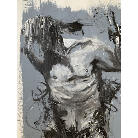 Image 1 of Peinture vintage corps 1 par Lemmy Gonthier, 2017