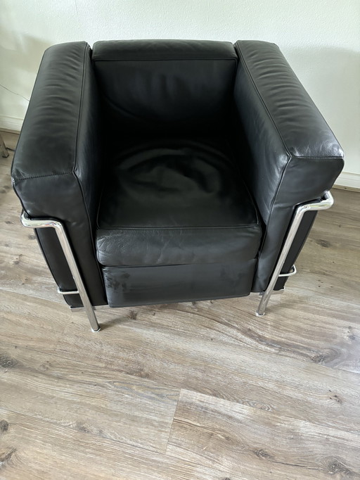 1x Fauteuil Lc2 Cassina Le Corbusier