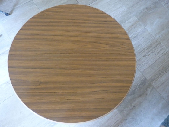 Image 1 of Vintage table basse guéridon rotin / formica