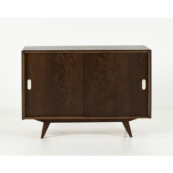 Image 1 of Buffet vintage en chêne U-452 par Jiří Jiroutek pour Interier Praha, Tchécoslovaquie 1960