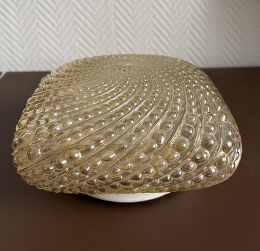 Plafonnier vintage, lampe murale, style Tynell, 1970S