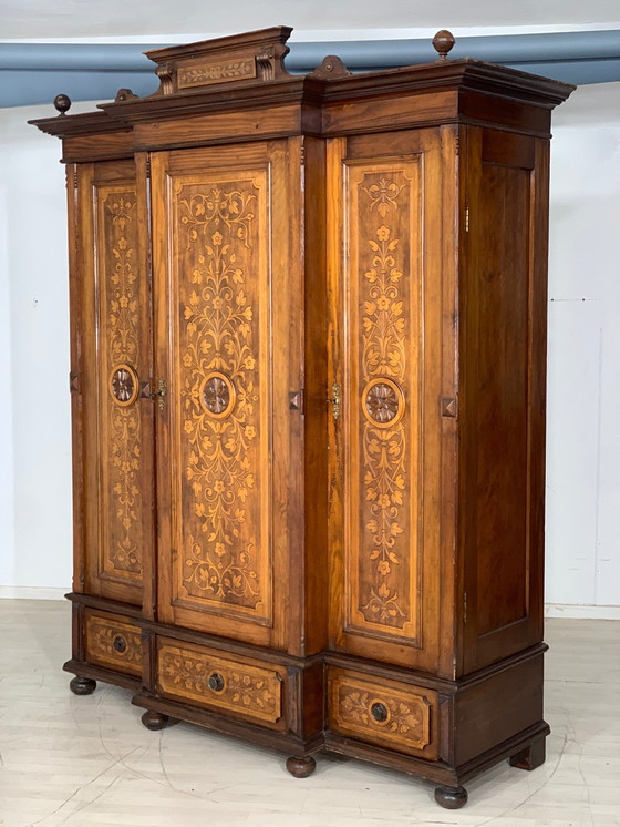 Image 1 of Gründerzeit armoire garde-robe vers 1880