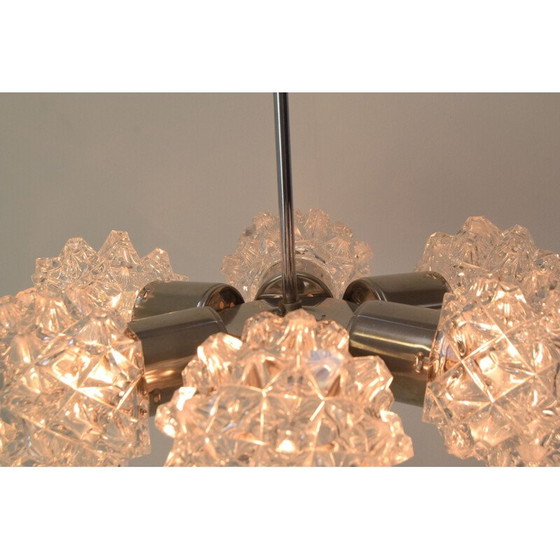 Image 1 of Lustre vintage de Kamenický Šenov, Tchécoslovaquie 1960