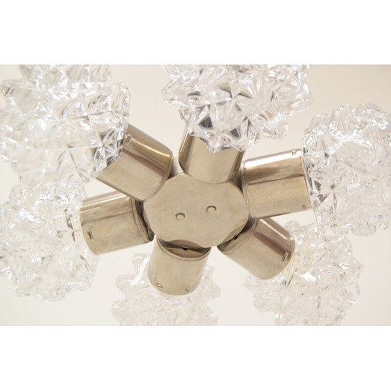 Image 1 of Lustre vintage de Kamenický Šenov, Tchécoslovaquie 1960