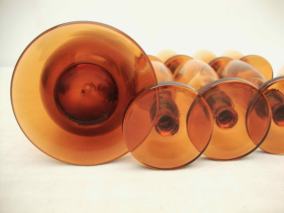 Image 1 of 8 Verres Et Carafe En Cristal De Portieux