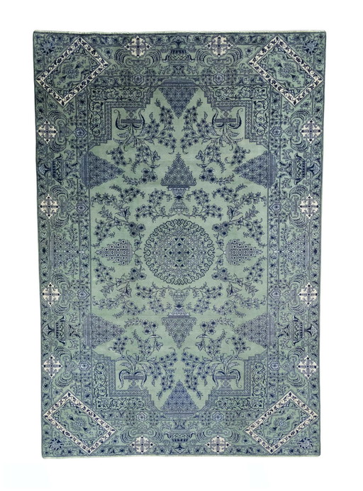 Tapis d'Orient Keshan liège noué à la main - 357 X 240 cm