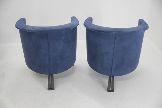 Image 1 of Ensemble de deux fauteuils par Paolo Piva pour B&B Italia, 1980