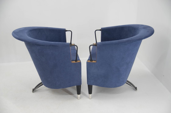 Image 1 of Ensemble de deux fauteuils par Paolo Piva pour B&B Italia, 1980