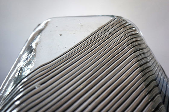 Image 1 of Lampe murale en verre glacé de Vetri Murano, 1970