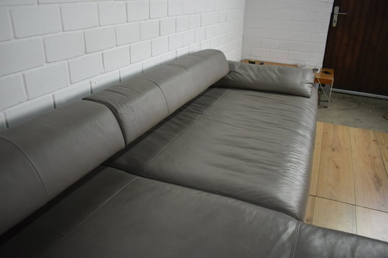 Image 1 of Canapé en cuir Dieter Knoll Collection Canapé en cuir de coin Canapé d'angle