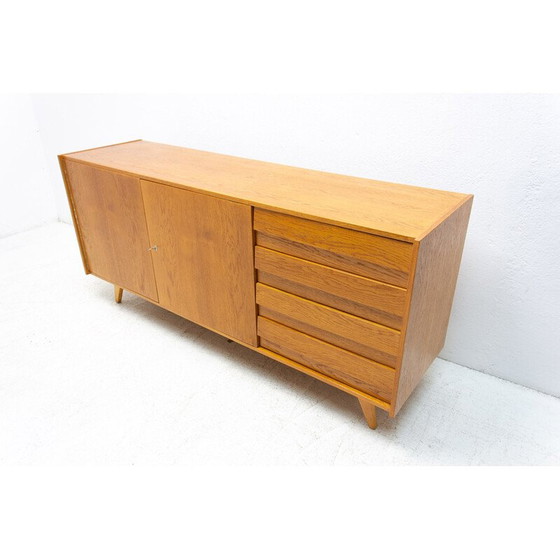 Image 1 of Commode du milieu du siècle U-458 par Jiri Jiroutek pour Interier Praha, Tchécoslovaquie Années 1960